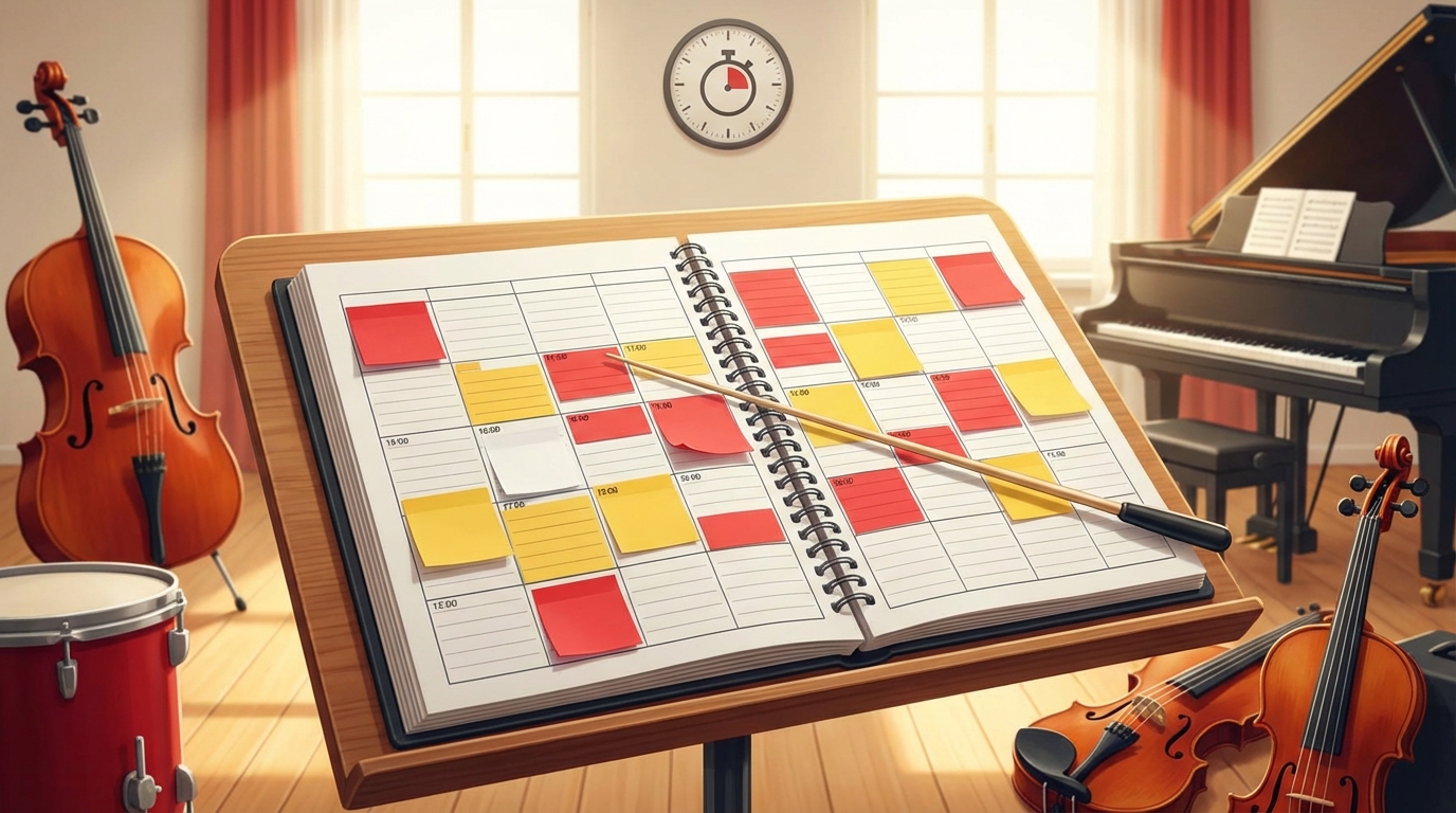 Read more about the article Scheduling Rehearsals: Maximizing Time Efficiency