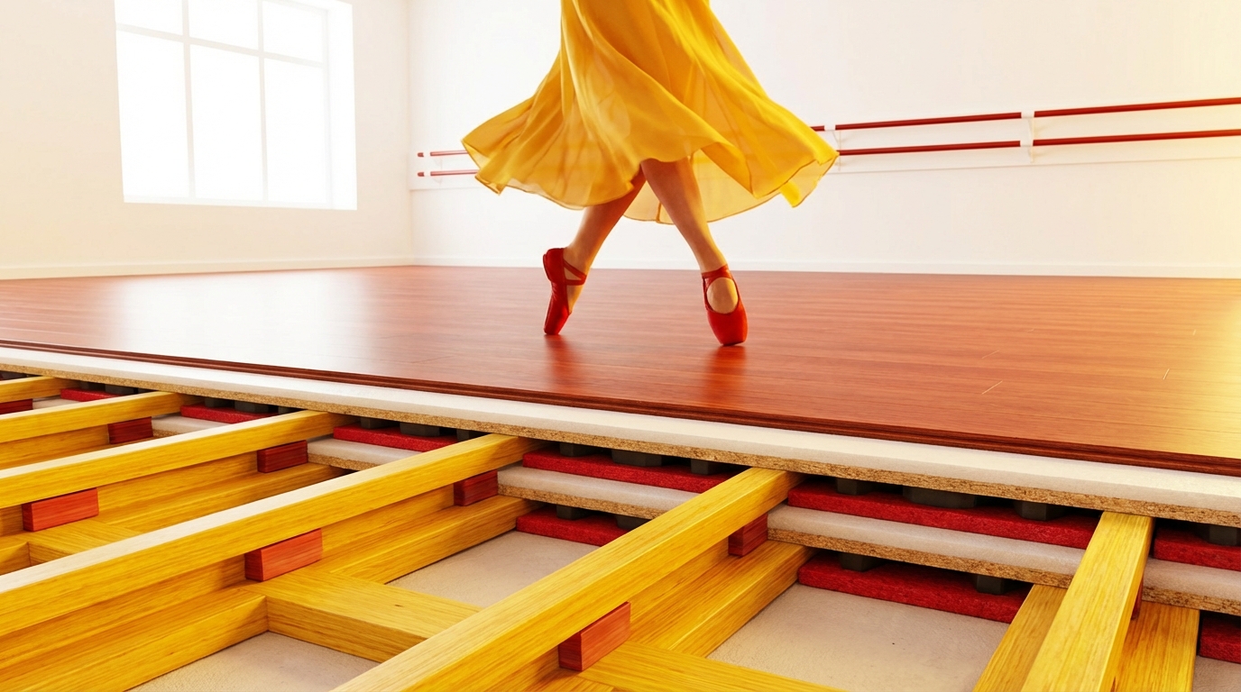Read more about the article The Importance of Subfloors in Dance Studios