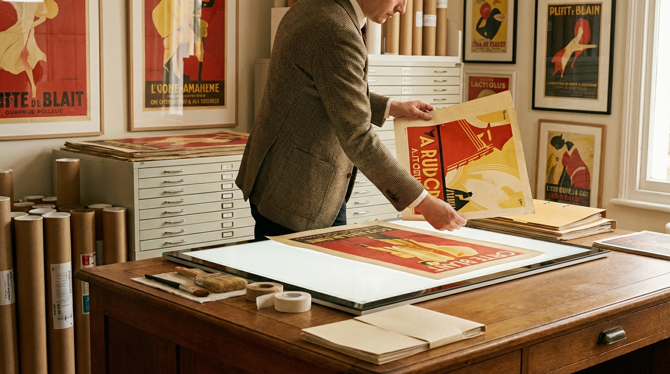 Read more about the article Vintage Poster Art: Collecting and Preserving