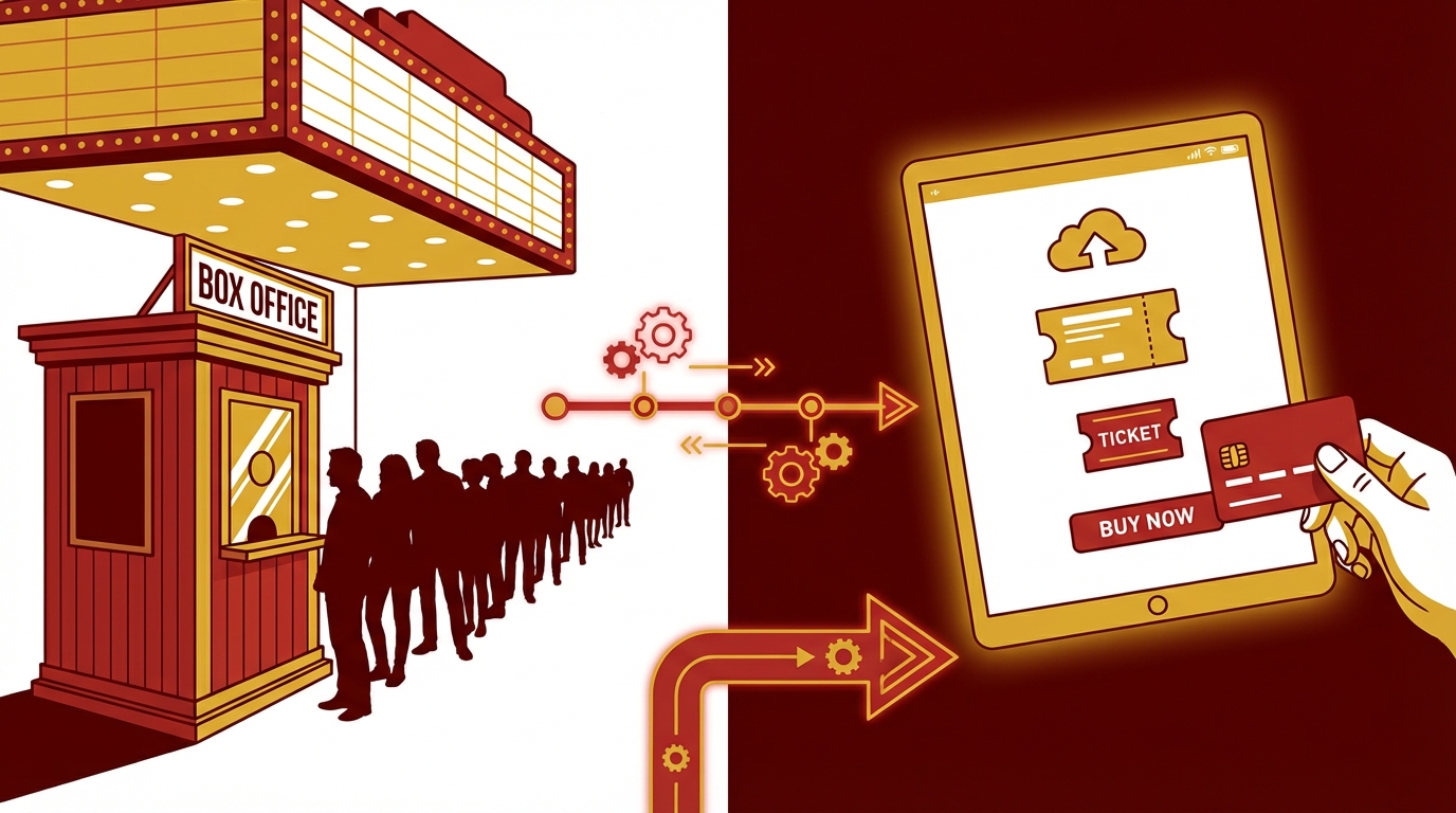 Read more about the article The Evolution of Ticket Sales: From Box Office to Online