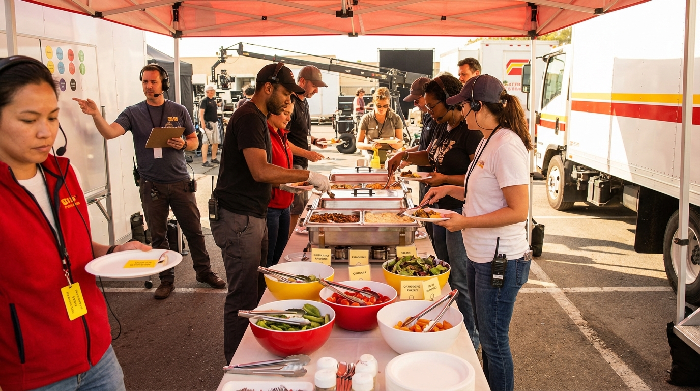 Read more about the article Catering for Cast and Crew: Dietary Restrictions and Logistics