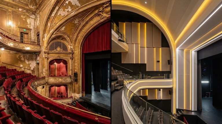 Read more about the article Renovating an Old Theater: Restoration vs. Modernization