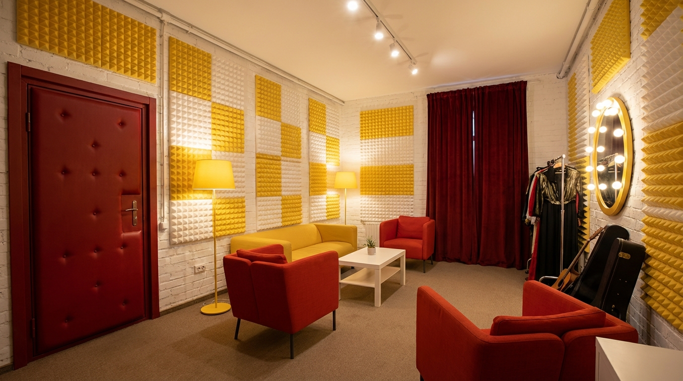 Read more about the article Soundproofing the ‘Green Room’: Creating Quiet Spaces Backstage